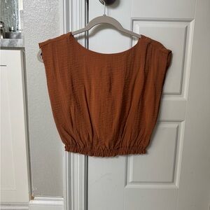 Rust Brown Women's Top